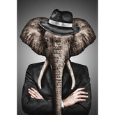 Toile - Jazzy Elephant